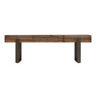Dunlin Rustic Industrial Bench, , alternate image number null
