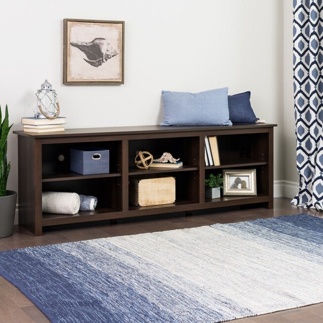 Prepac Sonoma 72 inches TV Stand, Espresso, , alternate image number 3