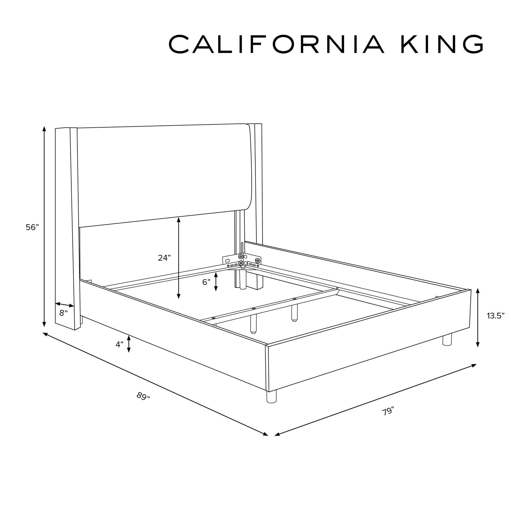 Button Tufted Wingback Bed, , alternate image number 5