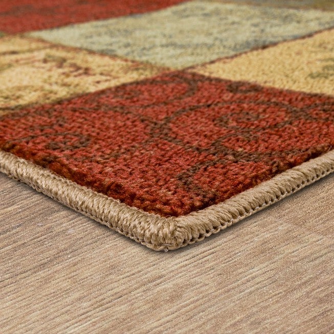 Floral Tile Multi 2' 6 inches X 4' 2 inches, , on-hover image number null