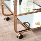Maylynn Art Deco Mirrored Bar Cart, , alternate image number null