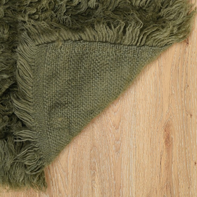 Flokati Olive Rug, , on-hover image number null