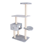 Gleepet 57" Real Wood Cat Tree With Condo And Perch, , alternate image number 5