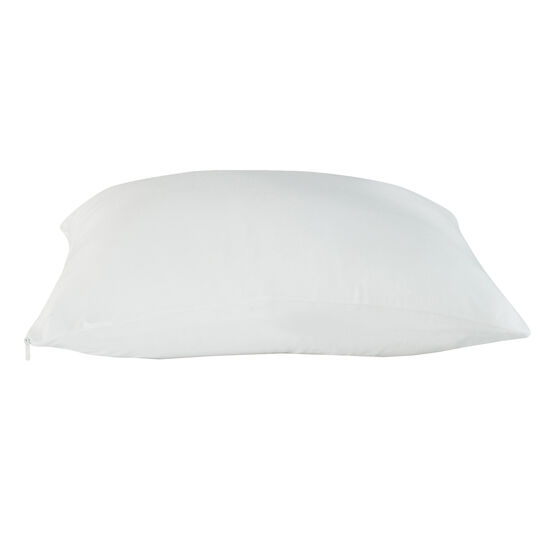 All-In-One Cooling Bamboo Pillow Protector 2-Pack, Standard/Queen, WHITE, hi-res image number null