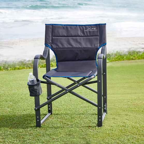 Alps Mountaineering Oversized Director Camp Chair, CHARCOAL BLUE, hi-res image number null