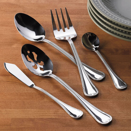 46-pc Flatware Set with Tray, , on-hover image number null