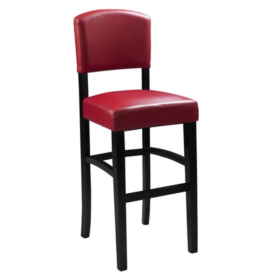 Monaco Stool 24&quot;H, ESPRESSO RED