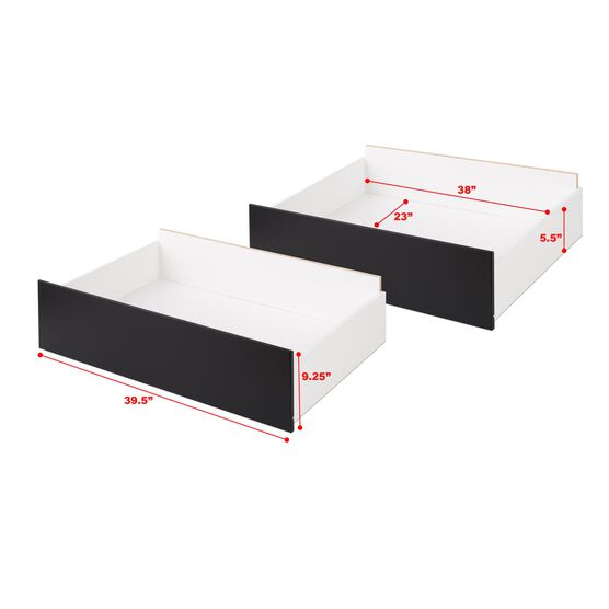 Select Storage Drawers – Set of 2 on Wheels, , alternate image number null