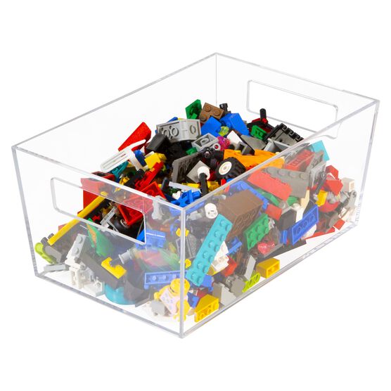 Clear Small Totes Set Of 2, , alternate image number null