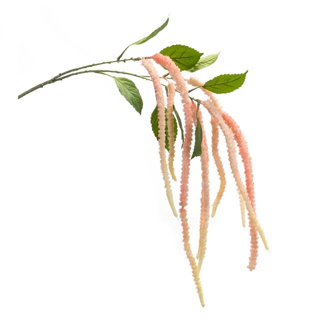 Amaranthus Stem (Set of 4) 53.25 inchesH Plastic/Polyester, PINK, hi-res image number 0