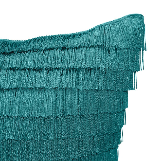 Edie@Home Gatsby Fringe Decorative Pillow Dec Pillow, , alternate image number 11