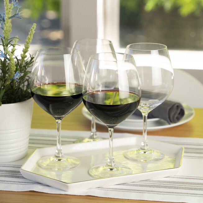 25 Oz Vino Grande Burgundy Glass (Set Of 4), , on-hover image number null