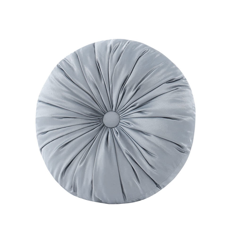 Lorenzo Round Decorative Throw Pillow, BLUE, hi-res image number 0