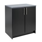 Elite 32" Base Cabinet, Black, BLACK, hi-res image number null