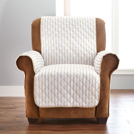 Striped Chair Protector, Striped Chair Protector,