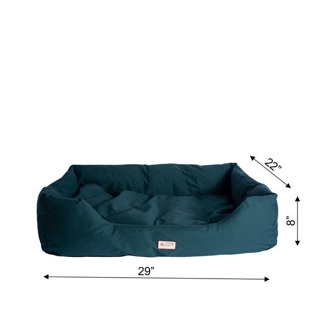 Bolstered Dog Bed, Anti-Slip Pet Bed, Laurel Green, Medium, , alternate image number null