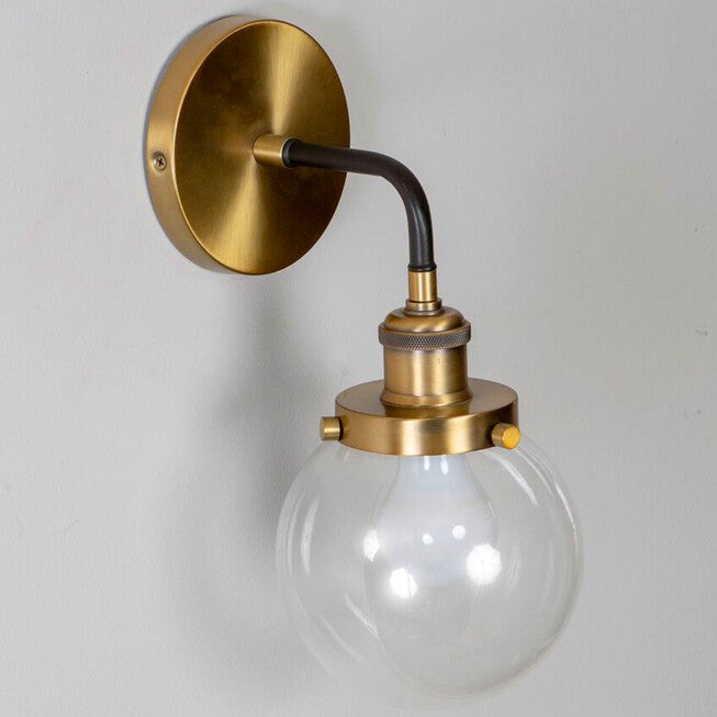 Samuel Orb Sconce, BRASS, hi-res image number null