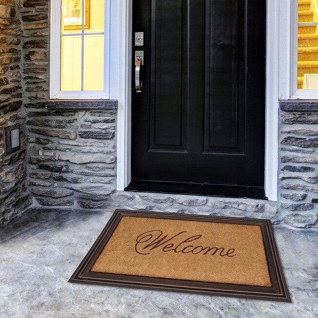 Essex Coir Welcome Mat, , alternate image number 3