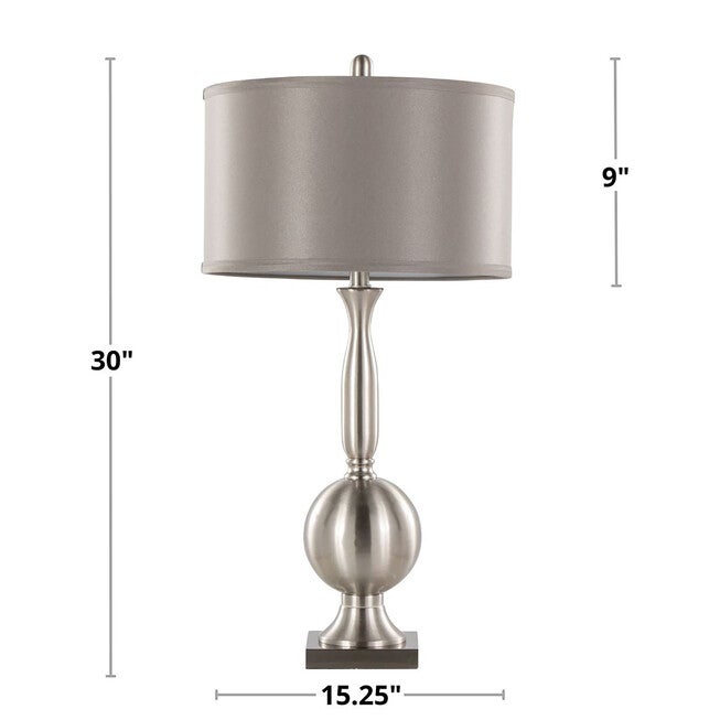 Joan 30 inches Metal Table Lamp - Set Of 2, , alternate image number null