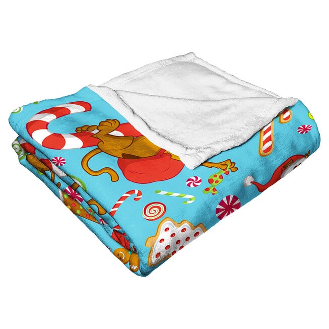 Wb Scooby Doo Festive Scooby Sweets Silk Touch Throw Blanket, , alternate image number null