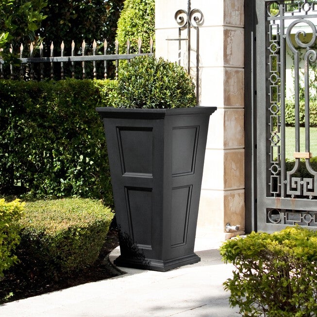 Fairfield 40 inches Tall Planter, BLACK, hi-res image number null