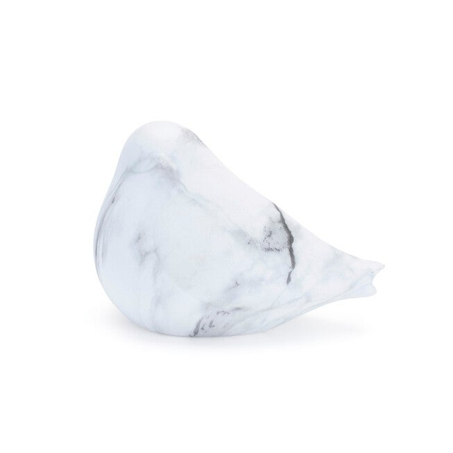 Marble Design Bird Shelf Sitter (Set of 2), WHITE/GREY, alternate image number null