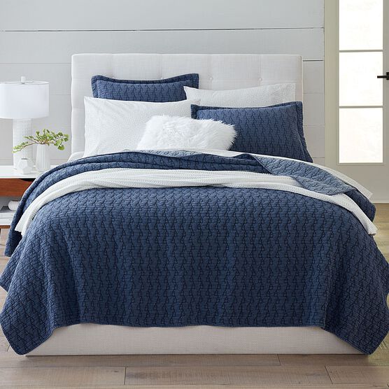 Little Houses Stonewash Quilt, Little Houses Stonewash Quilt,