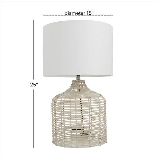 Beige Coastal Table Lamp, , alternate image number null