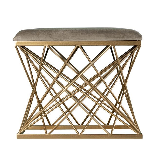 Mikkeli Square Upholstered Stool, , on-hover image number null