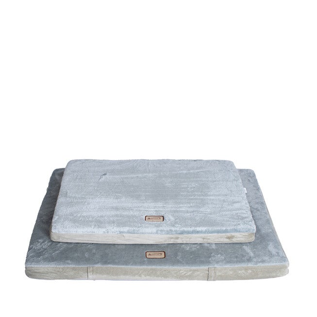 Memory Foam Orthopedic Dog Bed Mat, Sage Green/Grey, Medium, , alternate image number null