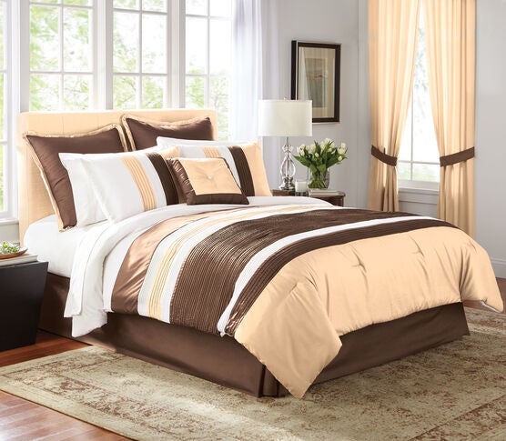 Bedford 8 Pc Comforter Set Brylane Home