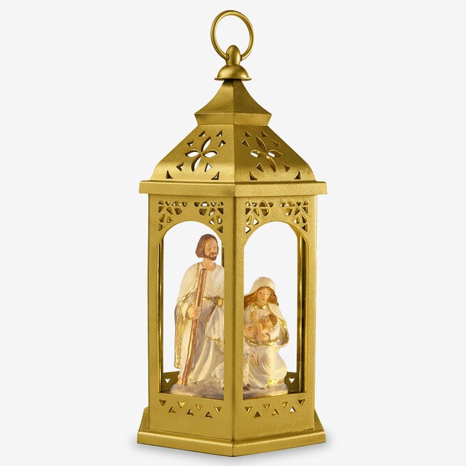 Nativity Scene Lantern, GOLD, hi-res image number null