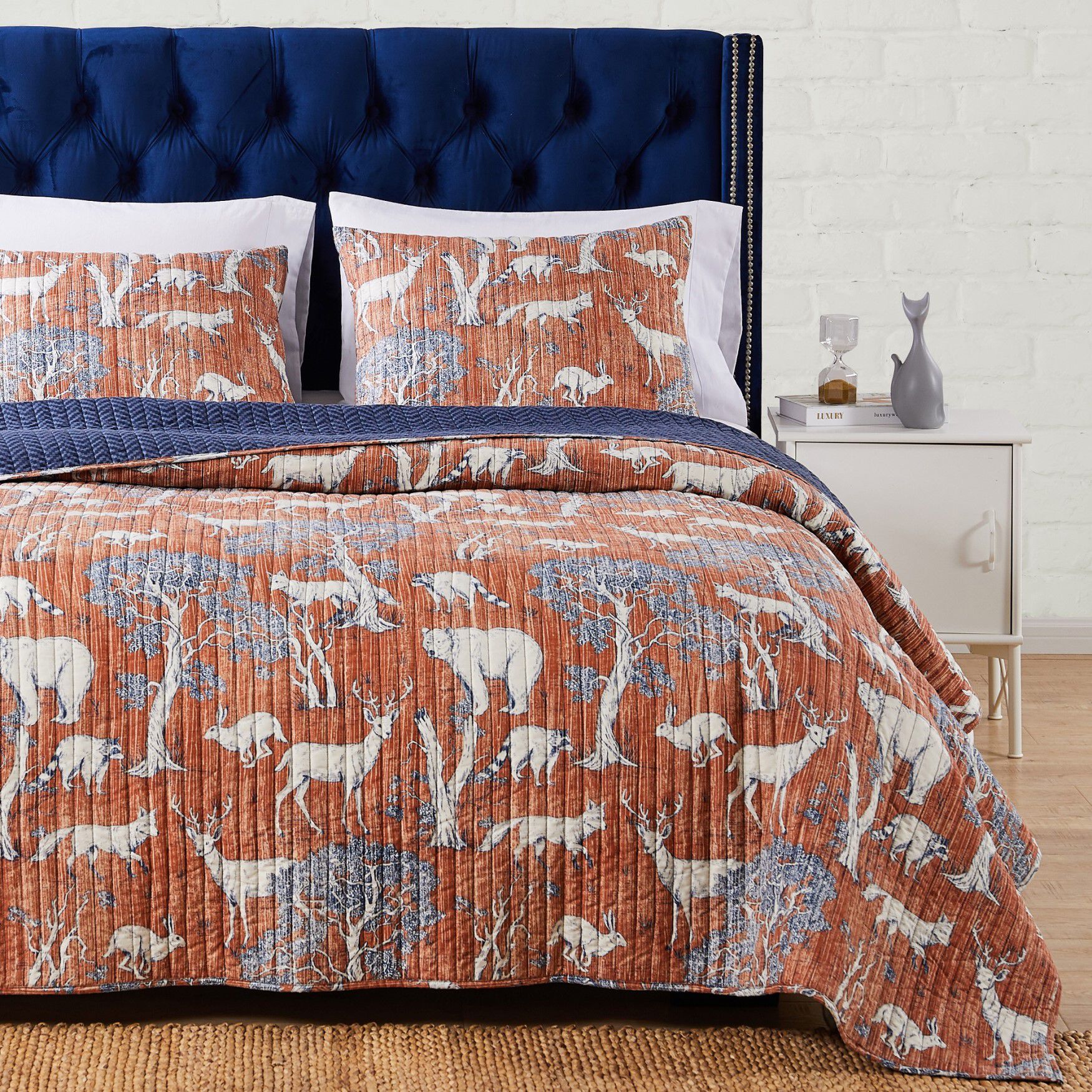 saffron quilt cover set