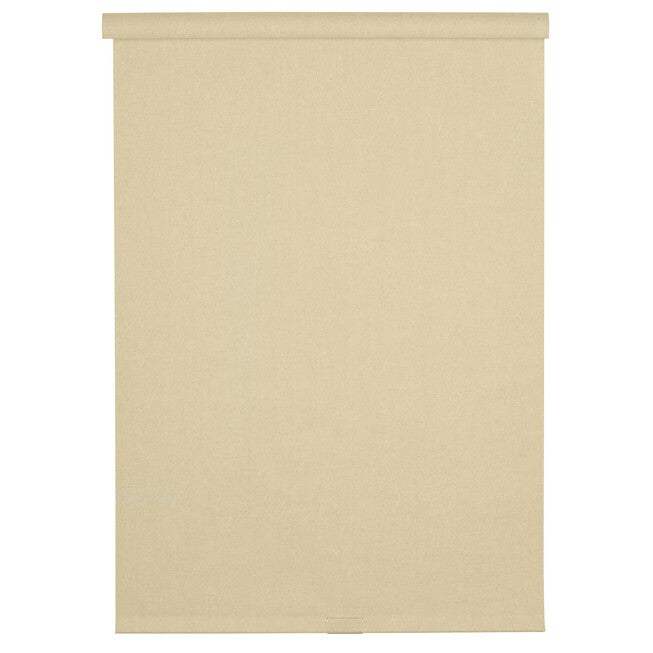 Linen Look Thermal Fabric Cordless Roller Shade, NATURAL, hi-res image number null