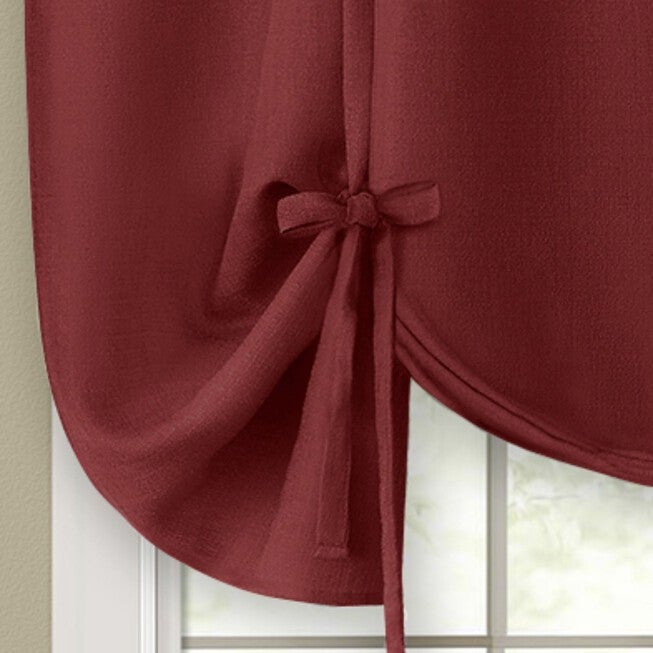 Darcy Window Curtain Tie Up Shade - 58x63, , alternate image number 11
