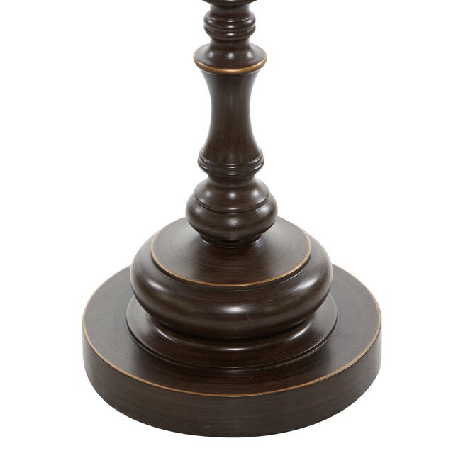 Set Of 3 Brown Polystone Traditional Floor Lamp, , alternate image number 7