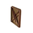 Straight Edge Wood Folding Card Table, , alternate image number null