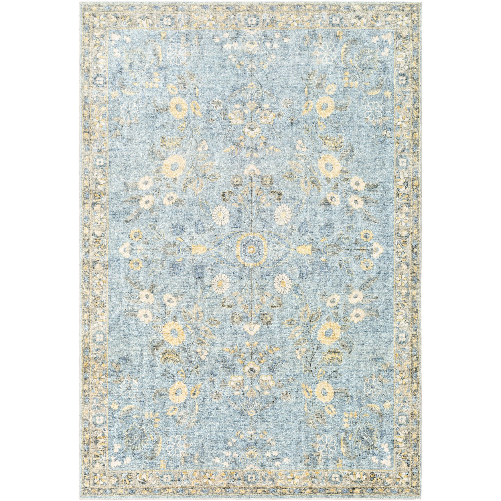 Erin Rug 7 feet 6 inches x 9 feet 6 inches, BLUE, hi-res image number 0