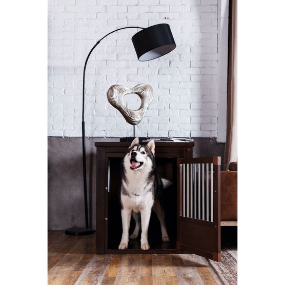 InnPlace™ Pet Crate & End Table, Large, RUSSET, hi-res image number null