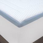 SensorPEDIC SensorCOOL 3-Inch Gel-Infused Memory Foam Mattress Topper, , alternate image number null