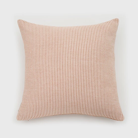 ELSA REVERSIBLE WOVEN STRIPES PILLOW 18X18, , alternate image number null
