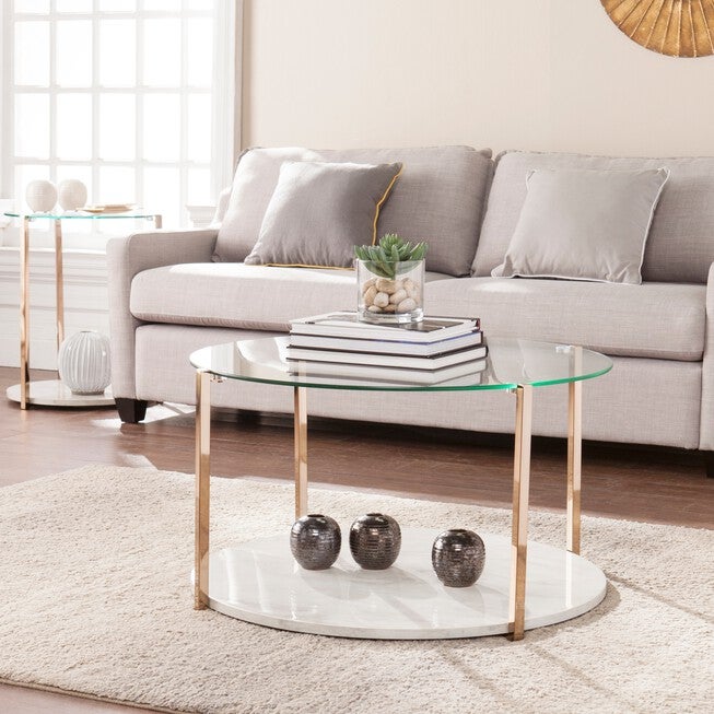 Avenida Cocktail Table, WHITE, hi-res image number 0