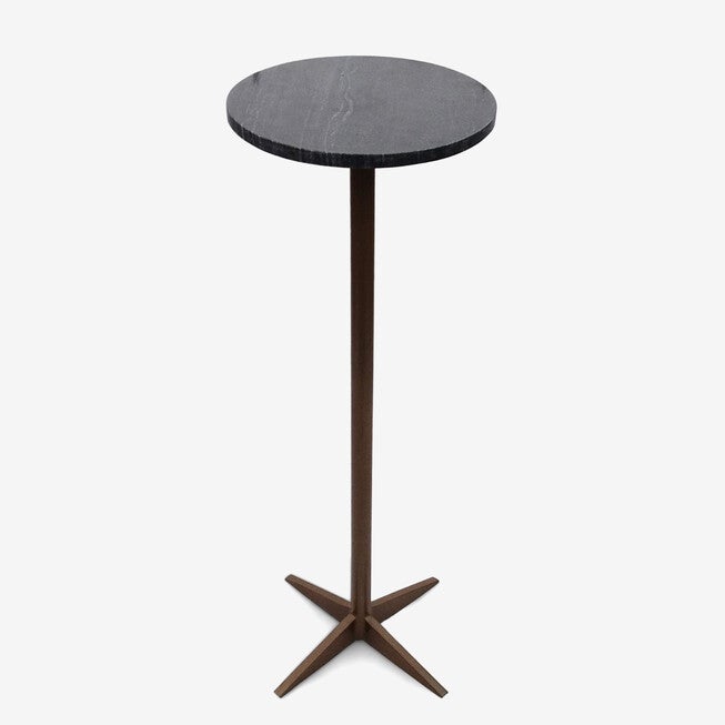 Black Marble Side Table, BLACK MARBLE, hi-res image number 0