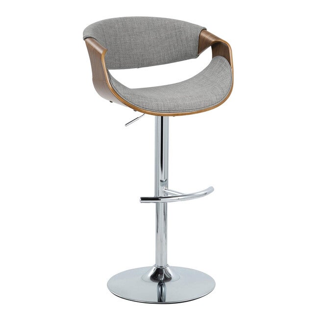 Curvo Adjustable Barstool - Set Of 2, , on-hover image number null