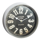 Set Of 3 Multi Colored Metal Wall Clock, , alternate image number null
