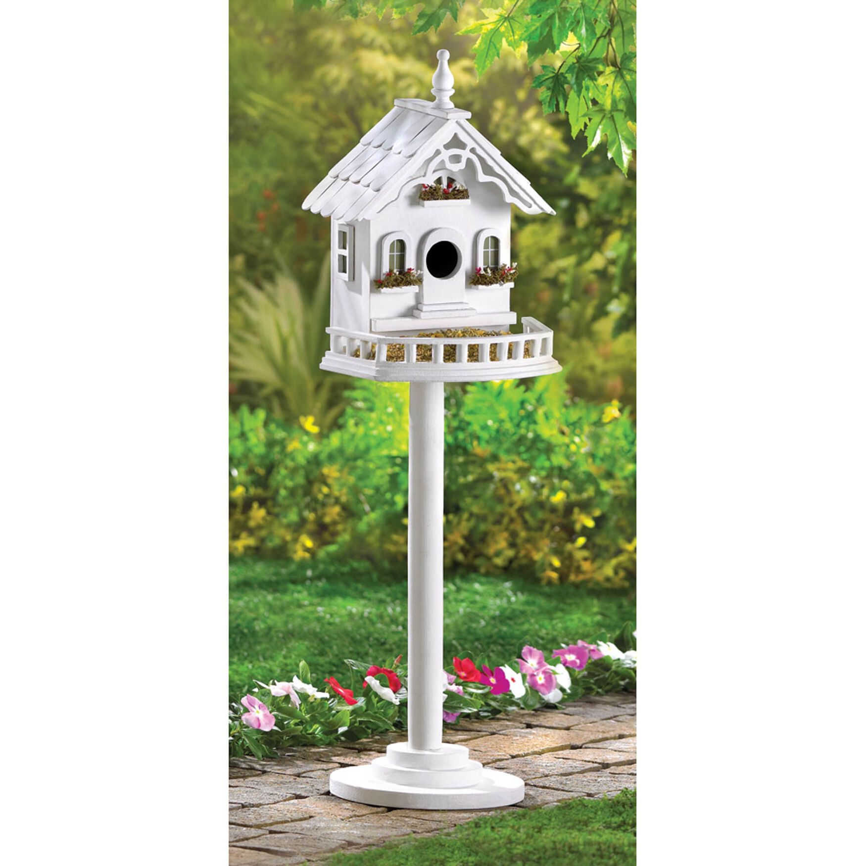 Freestanding Elegant Victorian Birdhouse, , alternate image number 2