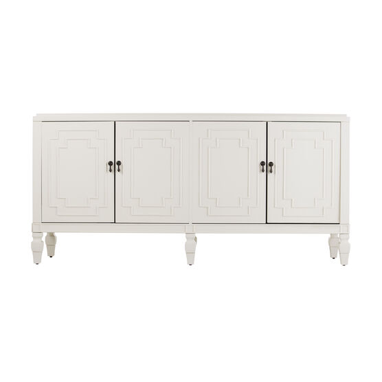 Tropman Antique White Low-Profile Accent Cabinet, , alternate image number null