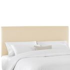 Twill Upholstered Headboard, TWILL NATURAL, hi-res image number null