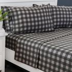 Ecko Buffalo Check Microfiber Sheet Set Sheet Set, , on-hover image number null