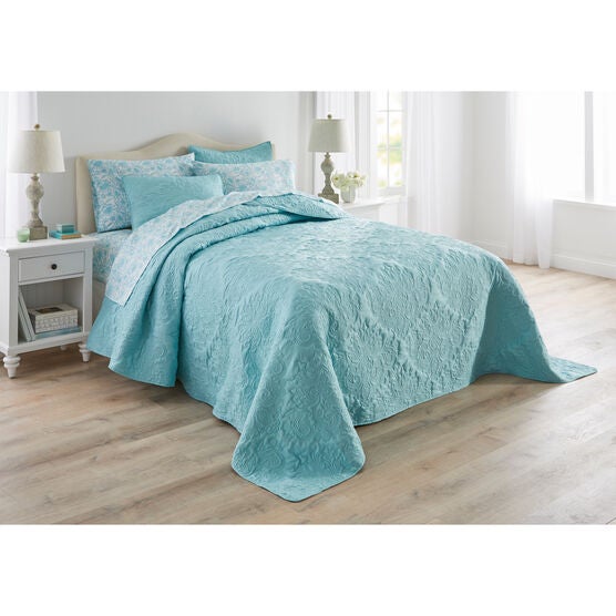 Comfort Cloud Bedspread, LIGHT AQUA, hi-res image number null